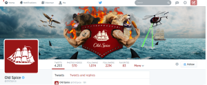 Old Spice Twitter